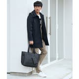 【雑誌MonoMax4月号掲載】撥水ピケフードステンカラーコート | ikka | 詳細画像6