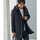 ネイビーブルー | 2WAYライナー付きフードステンカラー | ikka 