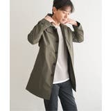 カーキ | 2WAYライナー付きフードステンカラー | ikka 