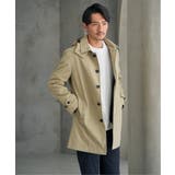 ベージュ | 2WAYライナー付きフードステンカラー | ikka 