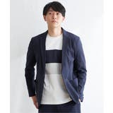 ネイビー | GOKU楽ワークポンチジャケット | ikka