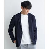 ネイビー | GOKU楽ワーク サッカージャケット | ikka