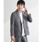 グレー | 【セットアップ対応】モックロディーテーラードジャケット | ikka 
