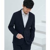 ネイビーブルー | 【セットアップ対応】GOKU楽ワークポンチジャケット | ikka 