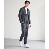 【セットアップ対応／イージーケア】GOKU楽ワーク メランジライトジャケット | ikka  | 詳細画像10 