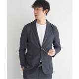 【セットアップ対応／イージーケア】GOKU楽ワーク メランジライトジャケット | ikka  | 詳細画像14 