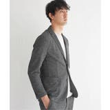 【セットアップ対応／イージーケア】GOKU楽ワーク メランジライトジャケット | ikka  | 詳細画像21 