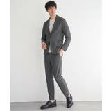 【セットアップ対応／イージーケア】GOKU楽ワーク メランジライトジャケット | ikka  | 詳細画像23 