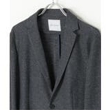 【セットアップ対応／イージーケア】GOKU楽ワーク メランジライトジャケット | ikka  | 詳細画像29 