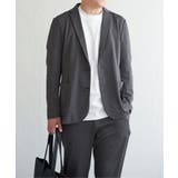 グレー | 【セットアップ対応】GOKU楽ワークTRポンチジャケット | ikka 