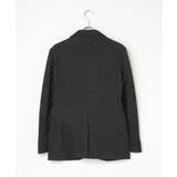 【セットアップ対応】BLKウールミックスジャージジャケット | ikka | 詳細画像2
