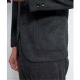 【セットアップ対応】GOKU楽ワークスエードライクジャケット | ikka  | 詳細画像14 