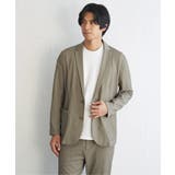 【セットアップ対応】GOKU楽ワークサッカージャケット | ikka  | 詳細画像16 