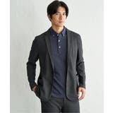 チャコール | 【セットアップ対応】GOKU楽ワークメランジライトジャケット | ikka 