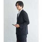 【セットアップ対応】BLKライト鹿の子ジャケット | ikka  | 詳細画像8 