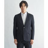 【セットアップ対応】BLKライト鹿の子ジャケット | ikka  | 詳細画像14 