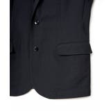 【セットアップ対応】BLKライト鹿の子ジャケット | ikka  | 詳細画像17 