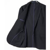 【セットアップ対応】BLKライト鹿の子ジャケット | ikka  | 詳細画像24 