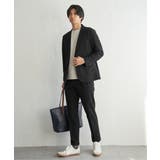 【セットアップ対応】BLKライト鹿の子ジャケット | ikka  | 詳細画像6 