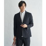 【セットアップ対応】BLKライト鹿の子ジャケット | ikka  | 詳細画像7 