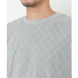 リンクスジャガード市松ロンT | ikka  | 詳細画像8 