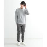 リンクスジャガード市松ロンT | ikka  | 詳細画像13 