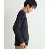 リンクスジャガード市松ロンT | ikka  | 詳細画像8 