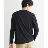 リンクスジャガード市松ロンT | ikka  | 詳細画像9 