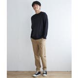 リンクスジャガード市松ロンT | ikka  | 詳細画像2 