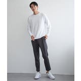 リンクスジャカード市松ロンT | ikka  | 詳細画像13 