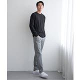 リンクスジャカード市松ロンT | ikka  | 詳細画像16 