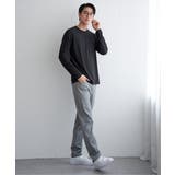 リンクスジャカード市松ロンT | ikka  | 詳細画像17 