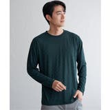 リンクスジャカード市松ロンT | ikka  | 詳細画像18 