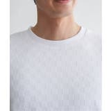 リンクスジャカード市松ロンT | ikka  | 詳細画像25 