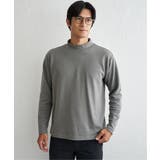 グレー | ポンチモックネックロンＴ | ikka 