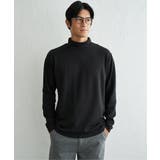 ブラック | ポンチモックネックロンＴ | ikka 