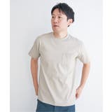 ライトグレー | ポンチクルーネックジャケットTシャツ | ikka