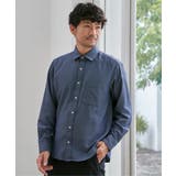 【親子コーデ】デニムライクスイスカラーシャツ | ikka  | 詳細画像8 