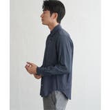 【親子コーデ】デニムライクスイスカラーシャツ | ikka  | 詳細画像24 