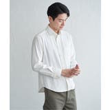 GOKU楽ワークワッフルスイスカラーシャツ | ikka  | 詳細画像9 