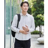 GOKU楽ワークワッフルスイスカラーシャツ | ikka  | 詳細画像18 