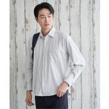 GOKU楽ワークワッフルスイスカラーシャツ | ikka  | 詳細画像21 