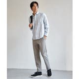 デニムライクスイスカラーシャツ | ikka  | 詳細画像8 