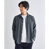 デニムライクスイスカラーシャツ | ikka  | 詳細画像19 