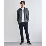 デニムライクスイスカラーシャツ | ikka  | 詳細画像21 