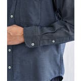 デニムライクスイスカラーシャツ | ikka  | 詳細画像26 