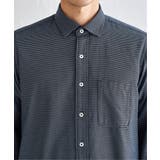 デニムライクスイスカラーシャツ | ikka  | 詳細画像28 