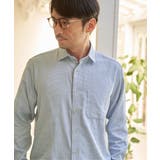 デニムライクスイスカラーシャツ | ikka  | 詳細画像18 