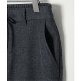 【セットアップ対応】GOKU楽ワークウールライクパンツ | ikka  | 詳細画像11 