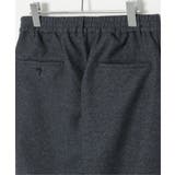 【セットアップ対応】GOKU楽ワークウールライクパンツ | ikka  | 詳細画像12 